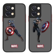 Popular Silicone Mobile Phone Case For OPPO Avengers Hero Captain America For OPPO Reno Z 2 3 4 5 F SE Pro 5G Reno 5 Pro Plus 6 7 8 Z Pro Plus 4G 5G