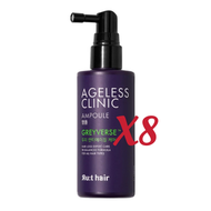 Ru:t hair - 【8盒】【2025新款】韓國 黑髮皇 Ru:t hair AgeLess CLINIC 控油防脫生髮精華serum100ml 【平行進口】8809747822300_8Exp2