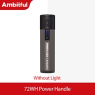 Q100R AMBITFUL 100W Bi-Color 2700K-6500K ไฟเติมแสงกระเป๋าแบบพกพาแฟลชวิดีโอ LED แบบพกพาสำหรับการถ่ายภ