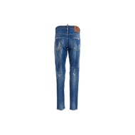 DSquared² Men's Blue Straight Cut Jeans - Casual & Comfortable