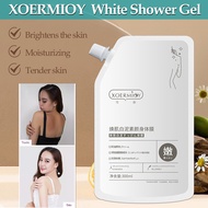 【XOERMIOY】Whitening Body Wash 300ml Effective Moisturizer for Whole Body Made in Korea Collagen Firming Volcanic Mud Perfume Underarm Moisturizer Glutathione Henmi Deep Sea Lasting Fragrance Body Care