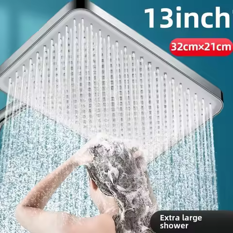 Large panel 13 inch shower head, pressurized shower head, top spray, pressurized bathroom, showerhea