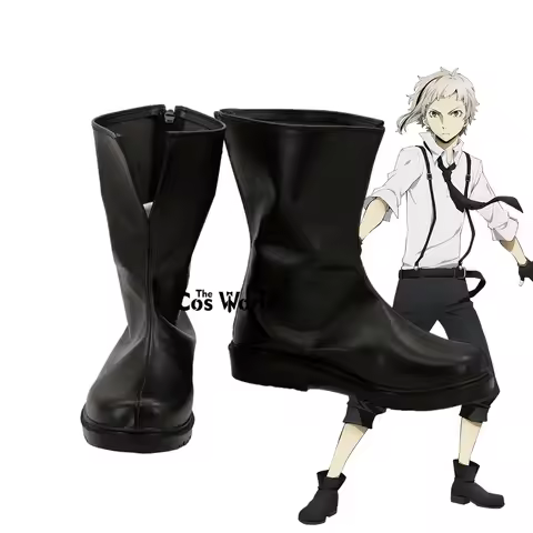 BSD Nakajima Atsushi Customize Anime Cosplay Shoes Boots