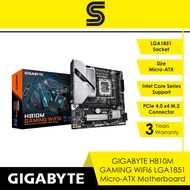 GIGABYTE H810M GAMING WIFI6 LGA1851 Micro-ATX Motherboard