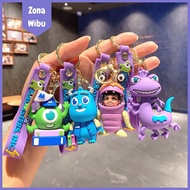 GANTUNGAN Monster Inc 3D Chibi Import Keychain – Cute Disney Pixar CharacterKeychain | Wibu Zone