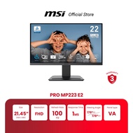 MSI MONITOR PRO MP223 E2 | 21.45" | FHD | VA | 100HZ (จอคอมพิวเตอร์) As the Picture One