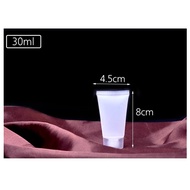 30ml White Fliptop Tube Bottle - Lightweight, Easy to Carry, 30ml Capacity