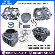 TAIKOM ENGIN COMBO SET EX5 CLASS 1 PNP 60MM 26/30MM BLOCK 62MM & 65MM READY STOCK FROM MALAYSIA WARE