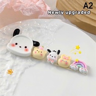 Cartoon brush rest with A2 paint mixing tray (Bar) for making Pieceg nails