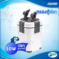 AQ-901F  กรองนอกตู้ /แรงดันน้ำ 800 L/M    เหมาะสำหรับตู้ปลาประมาณ 60 cm.