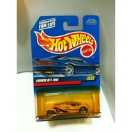 Hot Wheels. 1999 Mainline - 1032. Ford GT-90. Yellow 3SP China by MATTEL