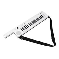 [ammoon]37 Keys Guitar Electronic Keyboard / Piano with Shoulder Strap Mini Microphone Audio CableTy