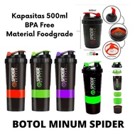 Spider SHAKER Drinking Bottle/SHAKER Drinking Bottle/SPIDER Drinking Bottle/500ML Drinking Bottle/SH