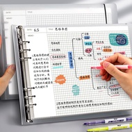 16KA4 Horizontal Thinking Guide Drawing Loose-leaf Book Cornell Horizontal Line Cornell Grid Square 