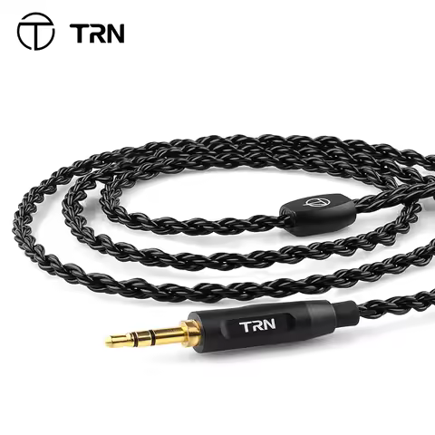 TRN A3 Earphones Cable High Purity Copper Cable With 3.5mm MMCX/2Pin Connector For TRN M10 V90 V30 V