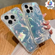 Waterry Textured Ripple Silver Case Gradient Hardcase Casing hp For VIVO Y19S PRO V20 V29 Y02 y78 Y0