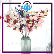 (1pcs)Artificial Fake Eucalyptus Leaves Silver Dollar Eucalyptus Leaves / Daun Hiasan / Daun Eucalyp