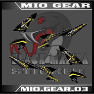 STRIPING STICKER MIO GEAR STICKER MIO GEAR STICKER LIS LIST YAMAHA MIO GEAR CODE 03