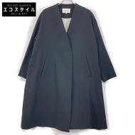 Enfold黑色雙十字喇叭形大衣，36碼（二手）