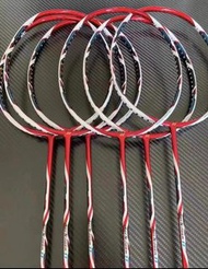 🏸 YONEX 弓箭11 空球型全碳素羽毛球拍 紅白