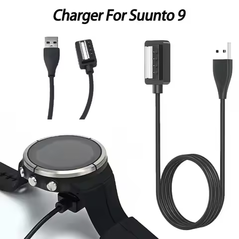 Charger for Suunto Spartan Sport Wrist HR Ultra For Suunto 9 USB Charging Cable Dock Cradle Smart Wa