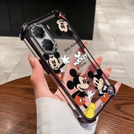 OPPO A6 5G A6 A6 x 5G A6x Custom Name Soft Case Mickey Protection Drop Candy Color Cover
