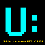 USB Drive Letter Manager (USBDLM) 5.5.8.1 โปรแกรมจัดการ USB Drive