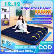 TopStyle Kasur Angin Termasuk Bantal/ Berbagai Ukuran/Tahanair / Bahan Dua Sisi /Tiup Kasur Portable