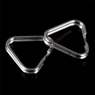 Dn 4 Pcs Chrome Replacement Ends Split Camera Ring Triangle Strap Ring Hook GH