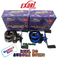 BC exori aurora 201HG L handle Fishing reel 10kg dragKiri