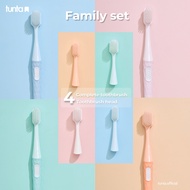 Family set Brush 4+ Refill Head 4