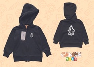 Jaket Hoodie Zipper Anak KIDS Wayang indonesia