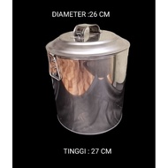 Stainless steel pot,/ pot,/ water pot, cooking pot, diameter 26 cm