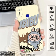 Softcase VIVO Y91 Y93 Y95hp - Case VIVO Y91 Y93 Y95 Pumpkin Motif - Casing hp - VIVO Y91 Silicone - 