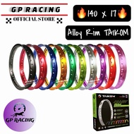 TAIKOM Alloy Rim 140x17 Rim Aloi Hitam Biru Purple Hijau (2 pcs) “GP RACING”