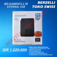 Wd ELEMENTS EXTERNAL HDD USB 2tb