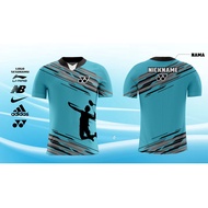 Baju Melayu Lelaki Plus Size Murah Badminton Jersey / Football Jersey / Trainning Shirt / Sports Cos