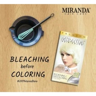 Miranda Hair Bleaching Peluntur Warna Rambut Hair Dyed Hair Color