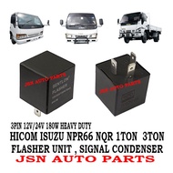 3PIN 12V/24V 180W HEADY DUTY FLASHER UNIT SIGNAL CONDENSER HICOM 2.8 4.3 NKR NQR N-SERIES NPR66 LORR