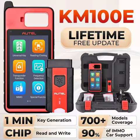 Autel KM100 KM100X KM100E Key Programmer V200 Universal Key Generator Free Update Lifetime Universal