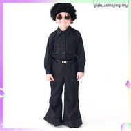 Children's Day Clothing Children Retro 70's Disco costume Sequins Singer Model Show outfits