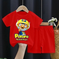 Pororo Shorts Set for Boys & Girls Chinese New Year Clothes Kids Cny Boy Clothes Cny Clothes Kid