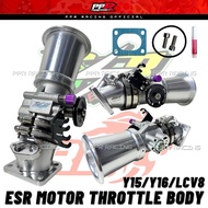 ESR MOTOR RACING THROTTLE BODY SIAP CNC INTAKE / TRUMPET Y15 Y16 LCV8 Y15ZR Y16ZR LC135