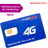 SIM MOBI 4G NA70  NA90  NA120  KC90  KC120  KC150 nghe gọi nhắn tin vào mạng thả ga Sim 3IN1 không c