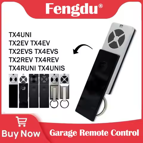 433MHz Remote Control Rolling Code Compatible with TX2EVS TX4EVS TX4UNIS TX4UNI TX2EV Extended Range