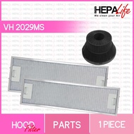 Valenti VH 2029MS / VH2029MS Compatible Cooker Hood Carbon filter &amp; Grease Filter - Hepalife