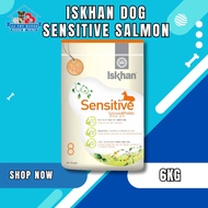 ISKHAN DOG SENSITIVE SALMON 6KG - DOG FOOD