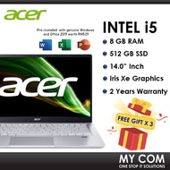 Acer Swift 3 SF314-511-51XN 14'' FHD Laptop Notebook (i5-1135G7, 8GB, 512GB SSD, Intel, W11, HS)