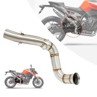 For KTM 790 KTM790 DUKE790 DUKE 790 Motorcycle Exhaust Middle Link Pipe System PitBike Elbow Escape 