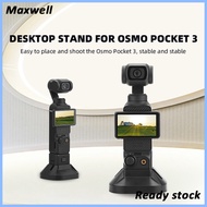 maxwell   Camera Mount Base Bracket ABS Handheld Camera Shooting Base Mount Compatible for OSMO Pocket 3 Camera Holder